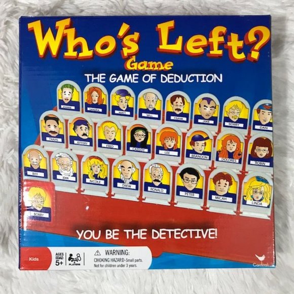 Guess Who? Game Who's Left? Game Hangman Magnetic Game Set - Picture 8 of 16